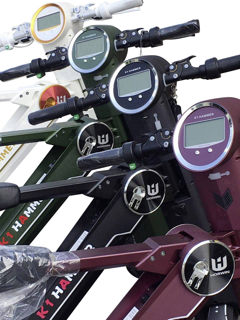 Lehe K1 pro schwarz E-Bike mit Gashebel Schwarz Li-Ion 48V 8.7Ah mit Bluetooth, Rahmen klappbar, Smartphoneunterstützung