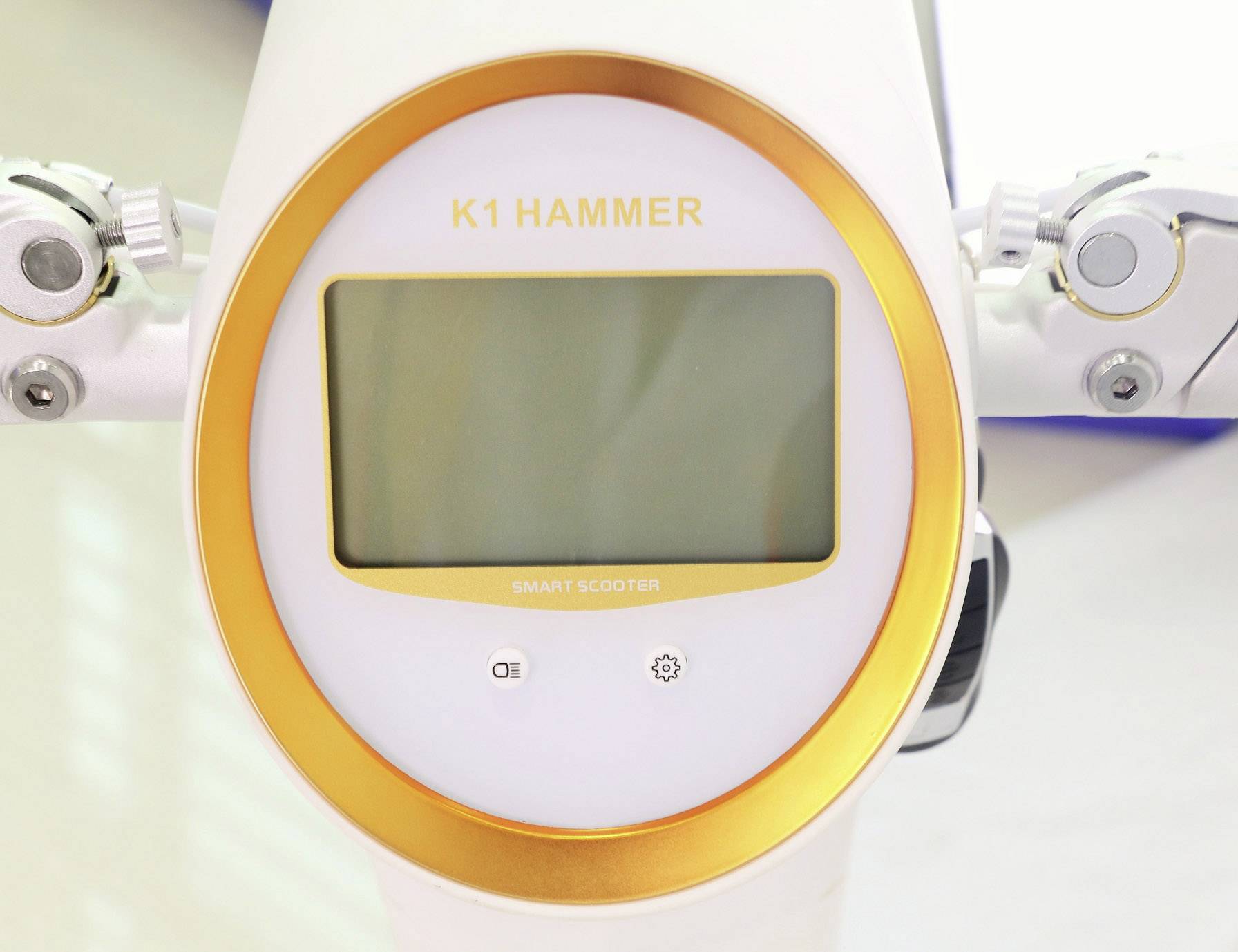 Lehe K1 pro weiß E-Bike mit Gashebel Weiß Li-Ion 48V 8.7Ah mit Bluetooth, Rahmen klappbar, Smartphoneunterstützung