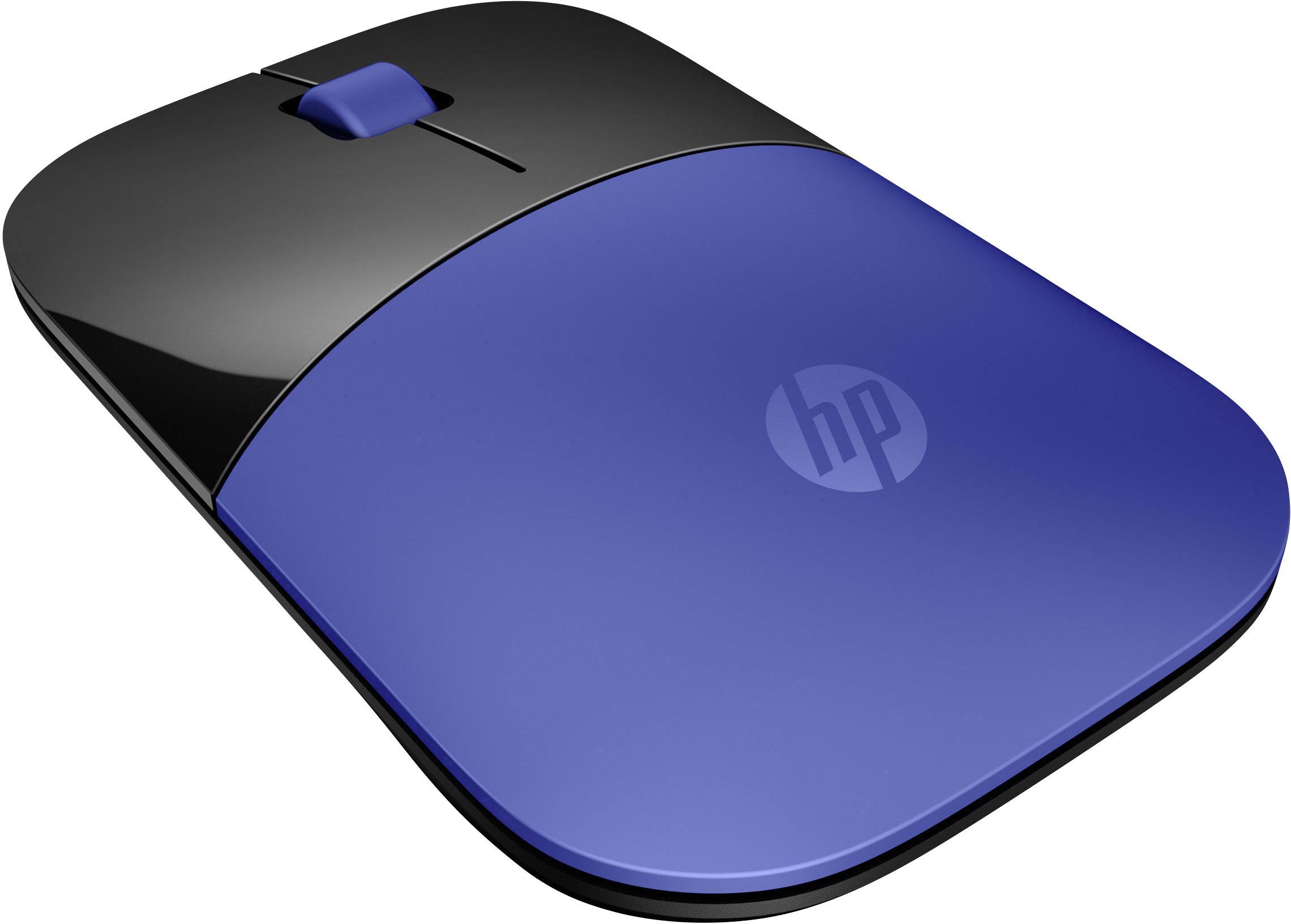 HP Z3700 Maus Funk Optisch Schwarz, Blau 3 Tasten 1200 dpi