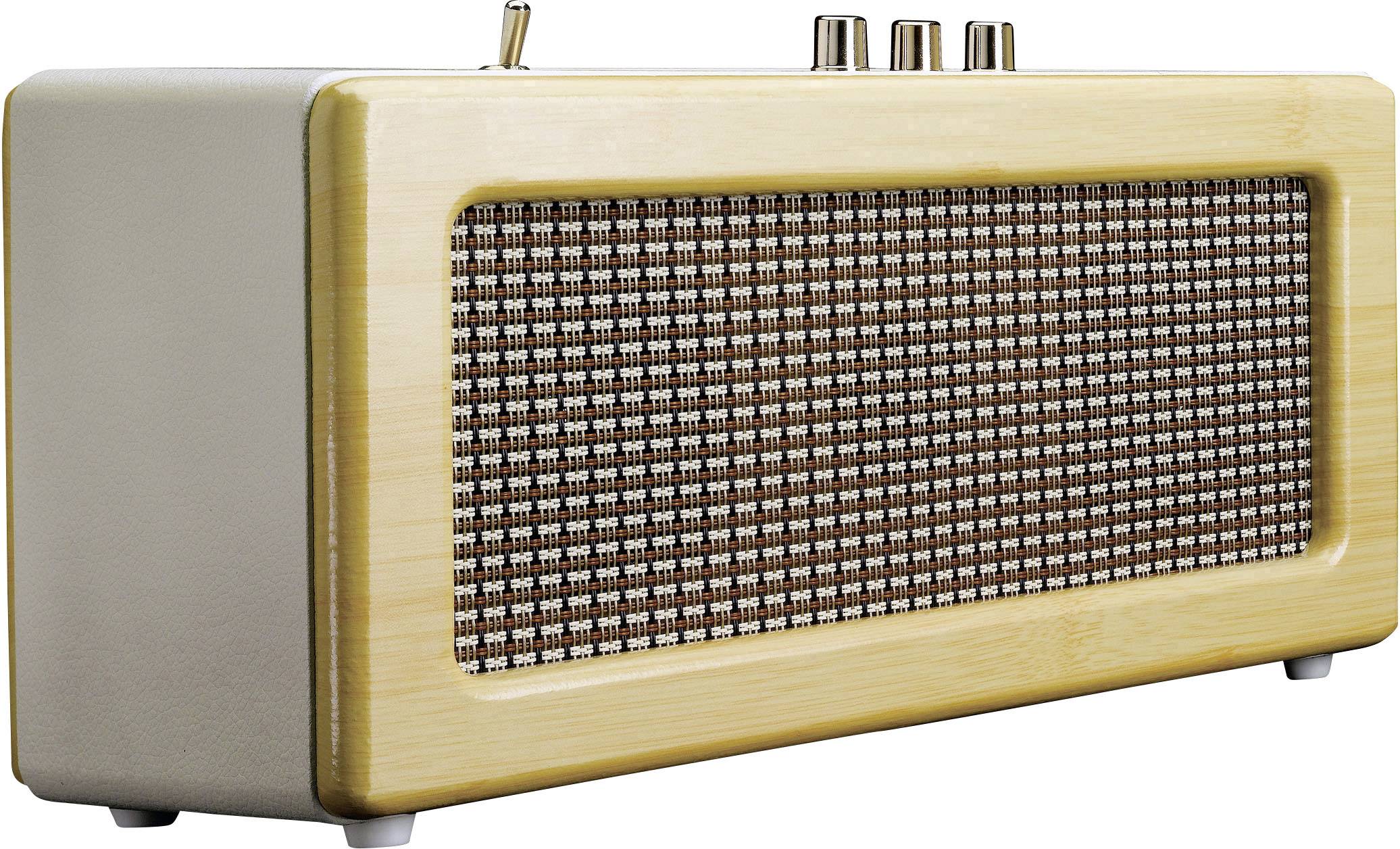 Lenco BT-300 Bluetooth® Lautsprecher AUX Ocker