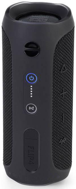 JBL FLIP4 Bluetooth® Lautsprecher Wasserfest, Freisprechfunktion Schwarz