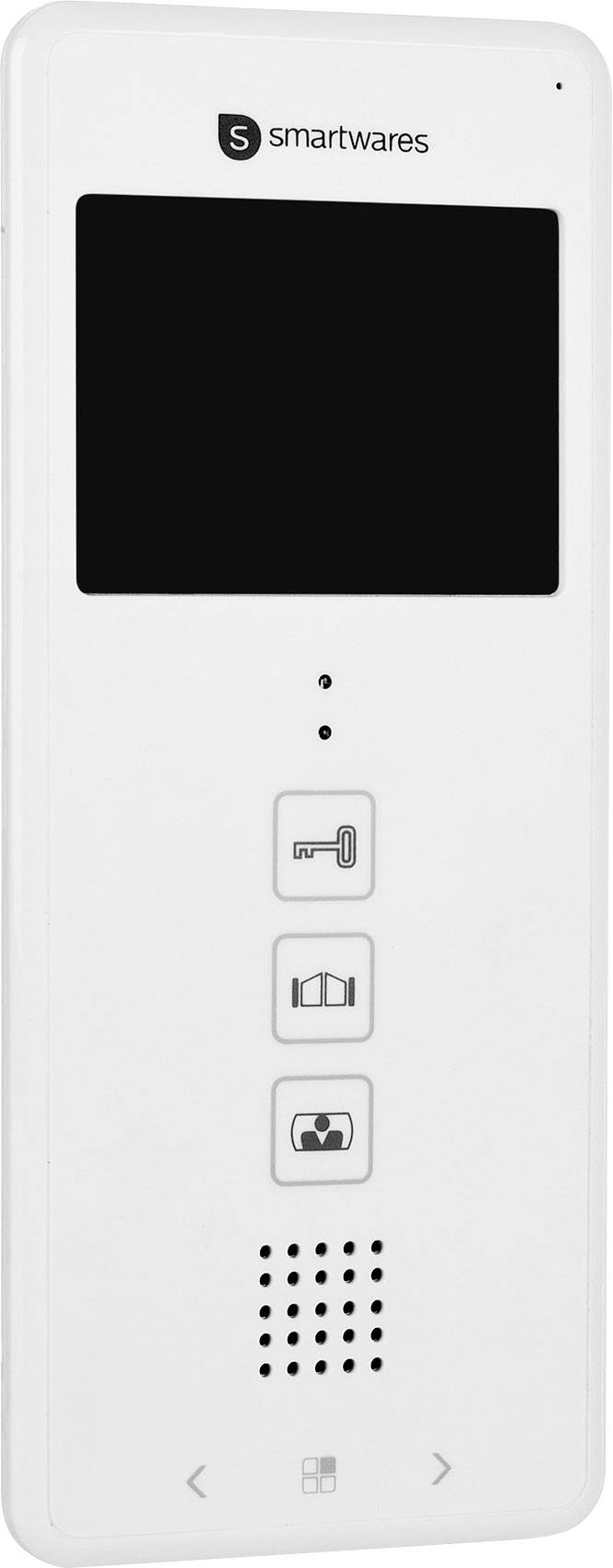 Smartwares DIC-22102 Video-Türsprechanlage 2-Draht Inneneinheit  Weiß