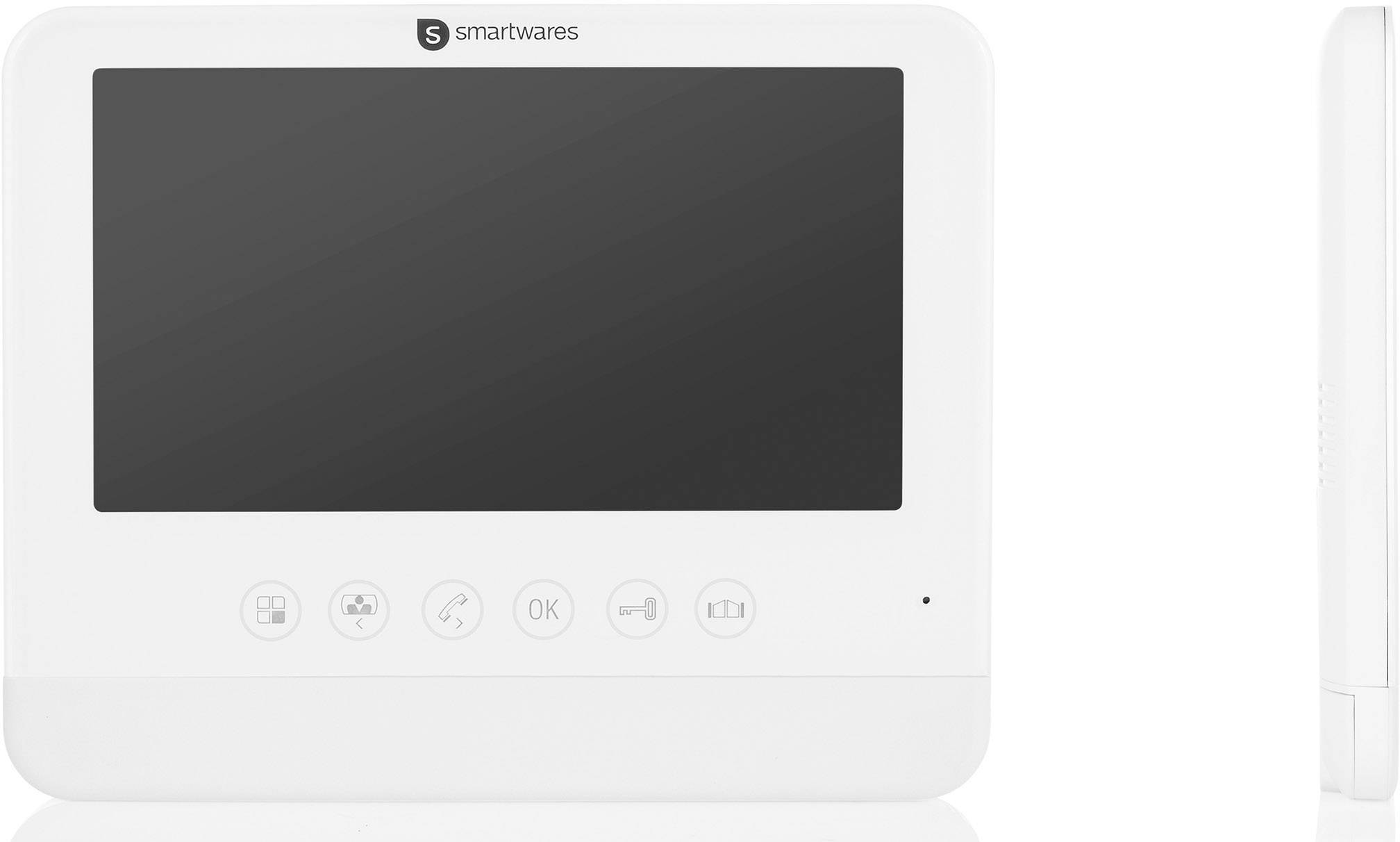 Smartwares DIC-22202 Video-Türsprechanlage 2-Draht Inneneinheit Weiß