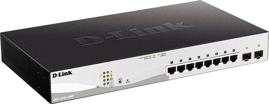 D-Link DGS-1210-10MP Netzwerk Switch 10 Port