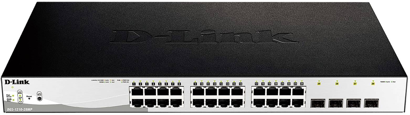 D-Link DGS-1210-28MP Netzwerk Switch 28 Port PoE-Funktion