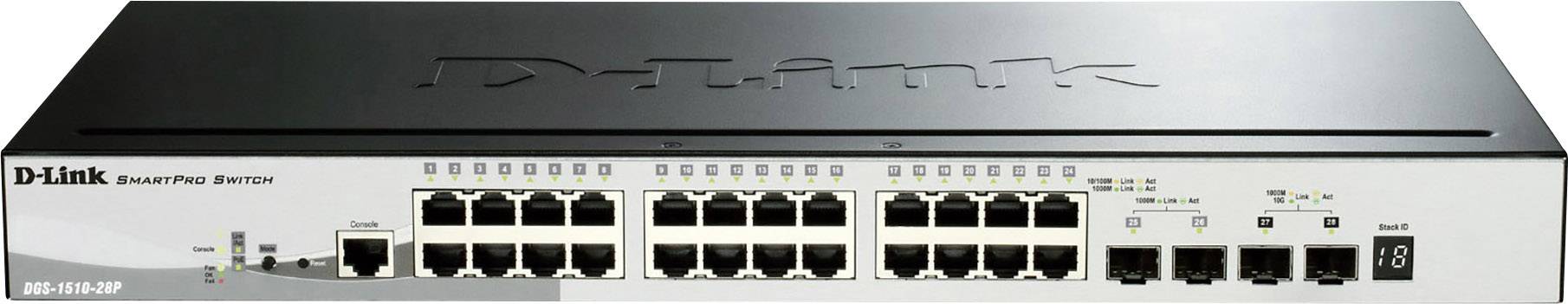 D-Link DGS-1510-28P DGS-1510-28P Netzwerk Switch PoE-Funktion