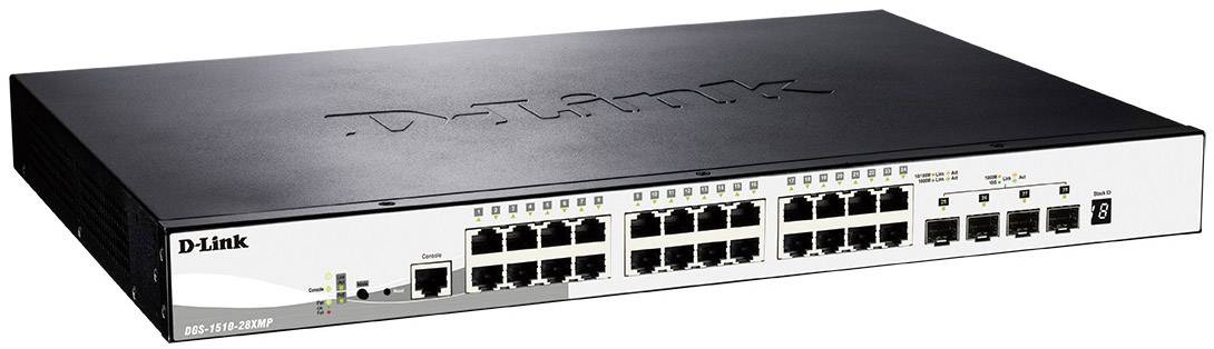 D-Link DGS-1510-28XMP Netzwerk Switch DGS-1510-28XMP 28 Port PoE-Funktion