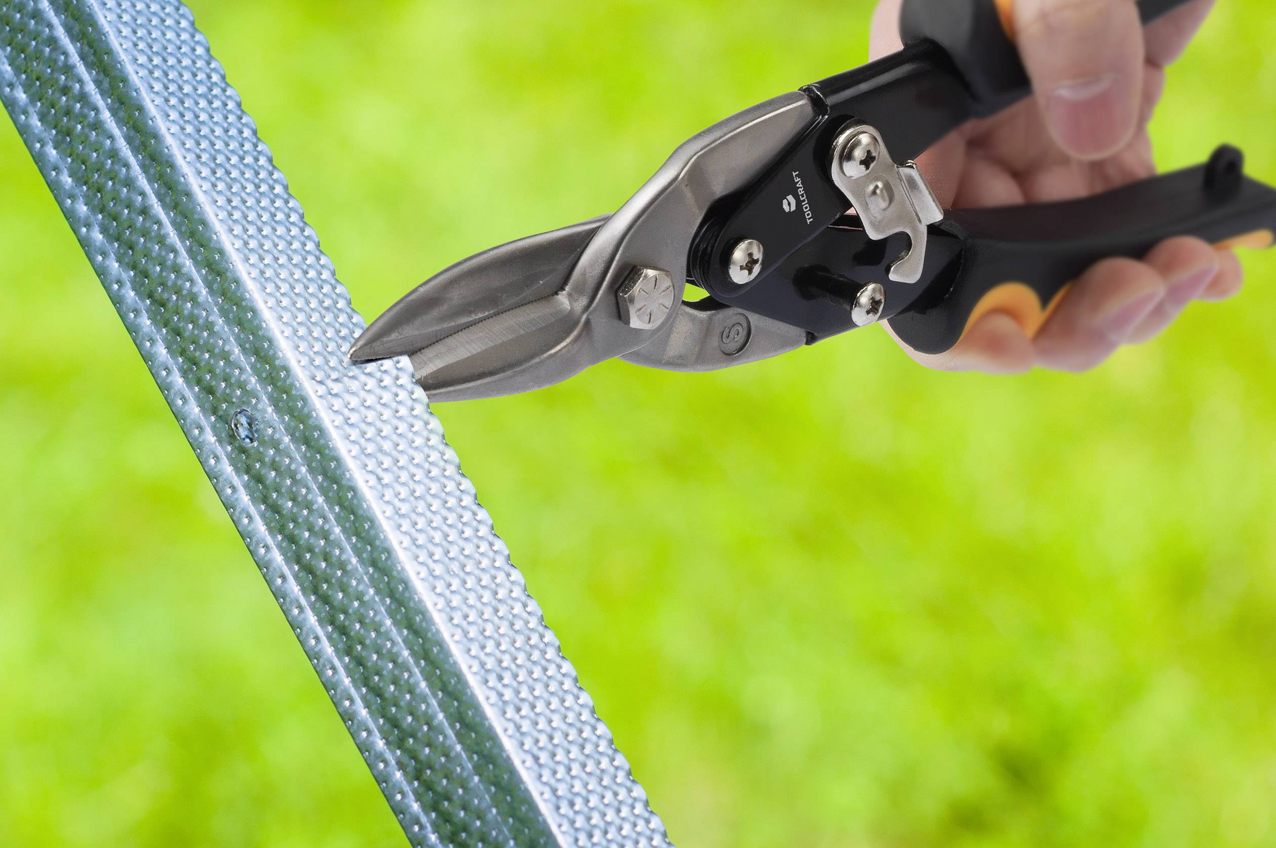 TOOLCRAFT Figuren-Blechschere Gerade TO-5111811