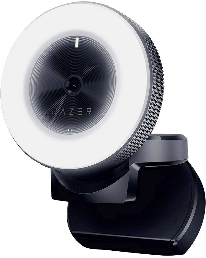 RAZER Kiyo Full HD-Webcam 1920 x 1080 Pixel, 1280 x 720 Pixel Standfuß, Klemm-Halterung
