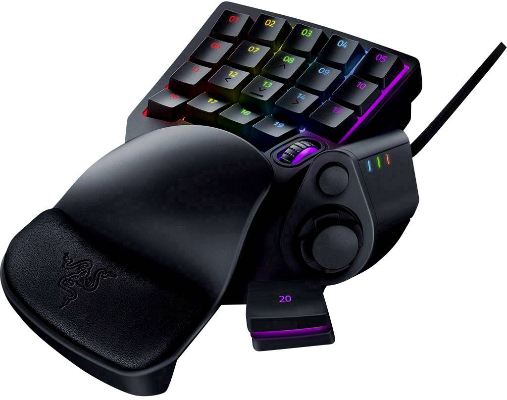 RAZER Tartarus V2 USB Gaming-Tastatur Ergonomisch, Handballenauflage Schwarz