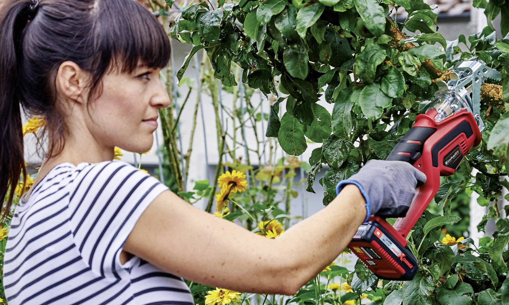 Einhell 3408220 GE-GS 18 Li - Solo Akku Gartensäge 150 mm