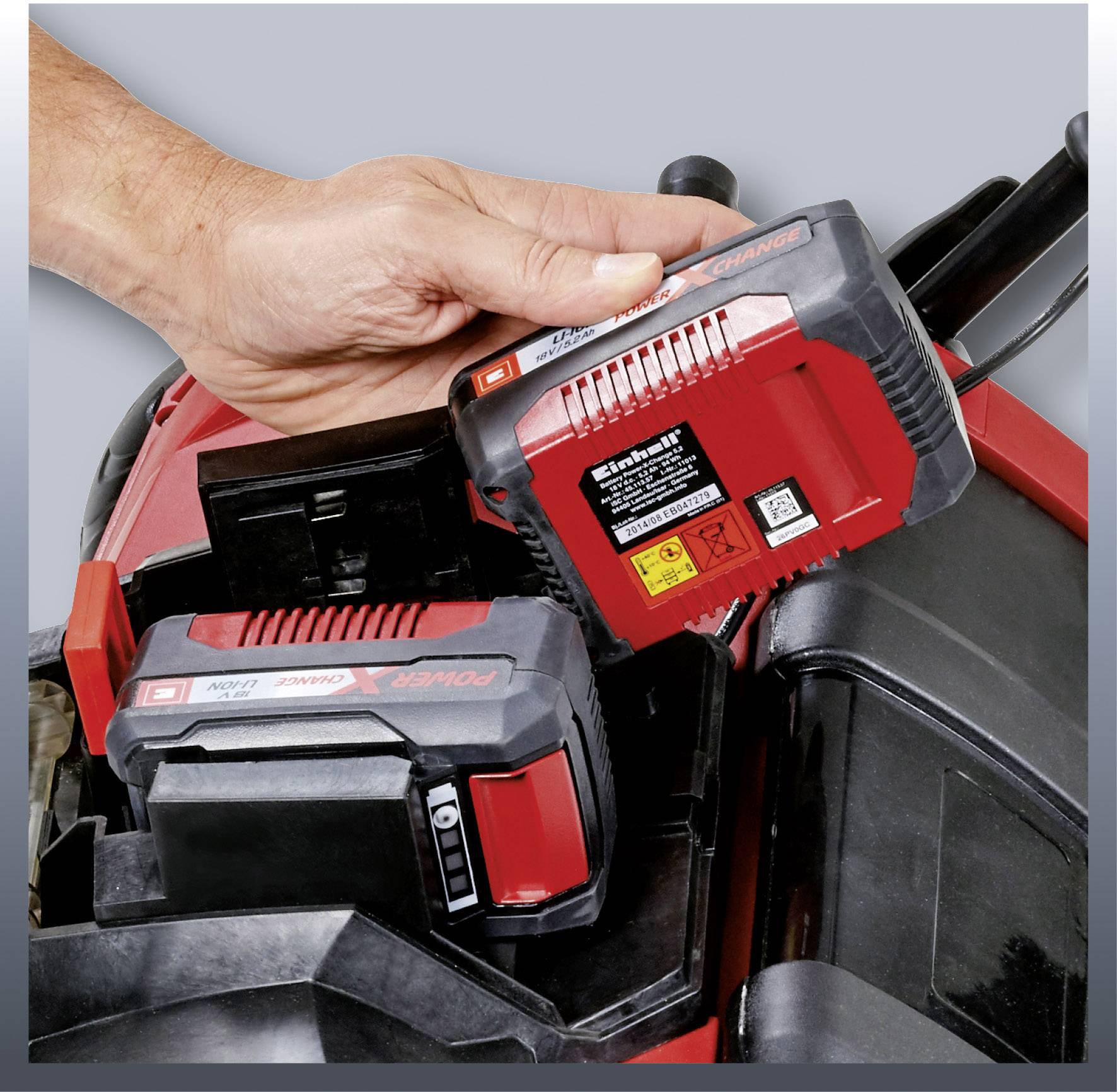 Einhell Power X-Change GE-SC 35/1 Li - Solo Li-Ion Akku Vertikutierer ohne Akku Arbeitsbreite 350 mm