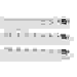 Brennenstuhl 1159720216-3 Überspannungsschutz-Steckdosenleiste 6fach Weiß Schutzkontakt 3St.