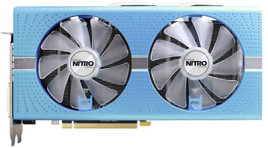 Sapphire Grafikkarte AMD Radeon RX 580 Nitro+ 8 GB GDDR5-RAM PCIe x16 HDMI™, DVI, DisplayPort