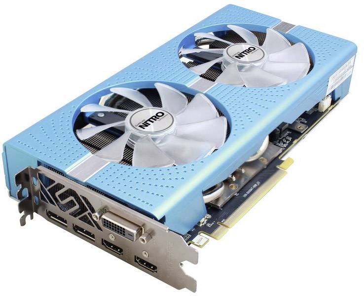 Sapphire Grafikkarte AMD Radeon RX 580 Nitro+ 8 GB GDDR5-RAM PCIe x16 HDMI™, DVI, DisplayPort