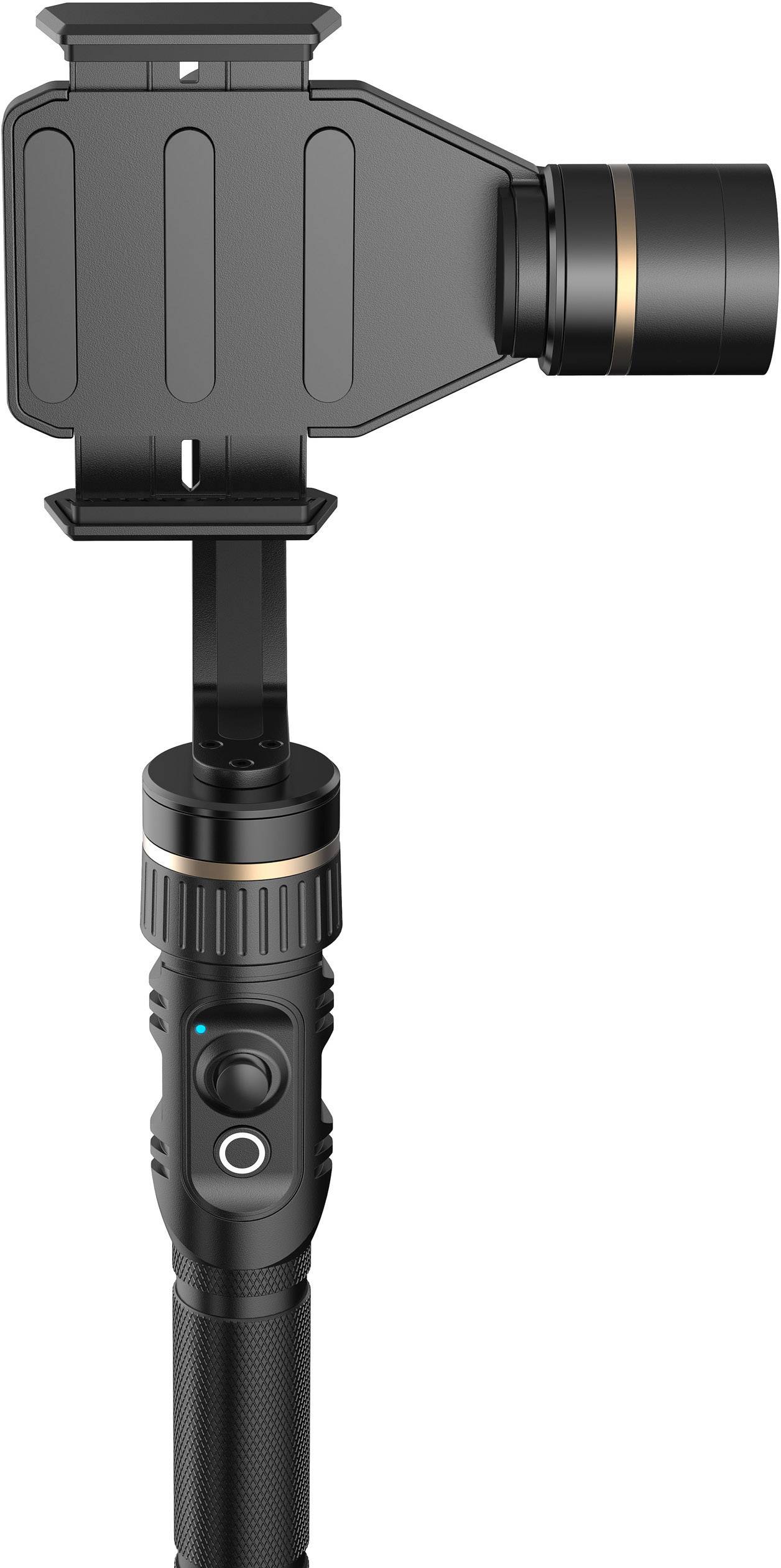 Hohem Buff 3-Achsen Gimbal Gimbal elektrisch Black Belastbar bis 200g