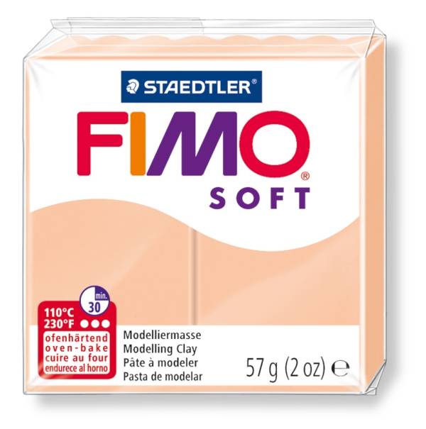 FIMO soft - Modellierton - Pink - 110 °C - 30 min - 56 g - 55 mm