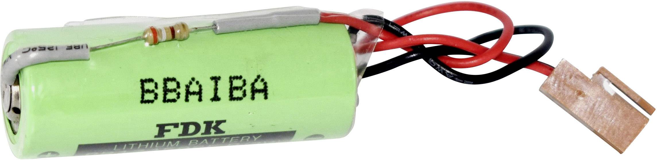 Beltrona Fanuc 16i 18i 21i Spezial-Batterie Stecker Lithium 3V 2500 mAh 1St.