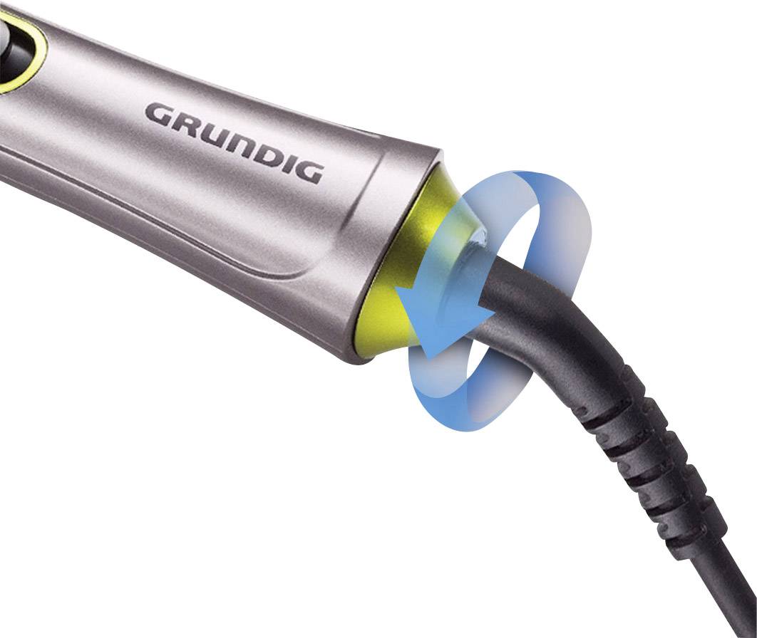 Grundig HS 5530 Lockenstab Taupe, Lemon