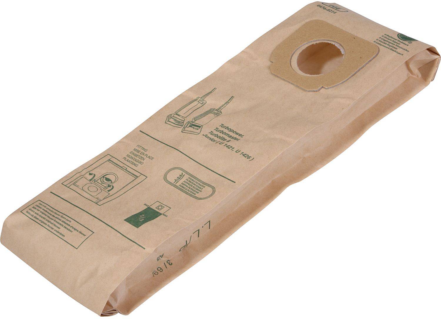 Hoover Staubbeutel, Typ H4, 5er Pack