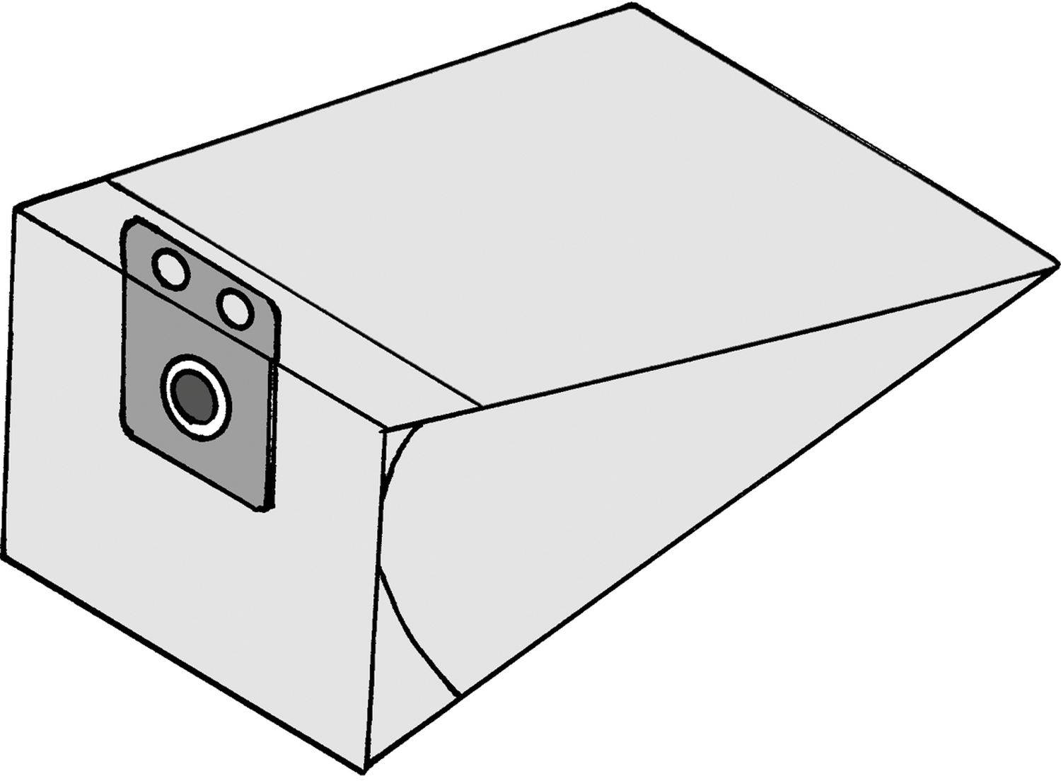 Nilfisk 82222900 Staubsaugerbeutel