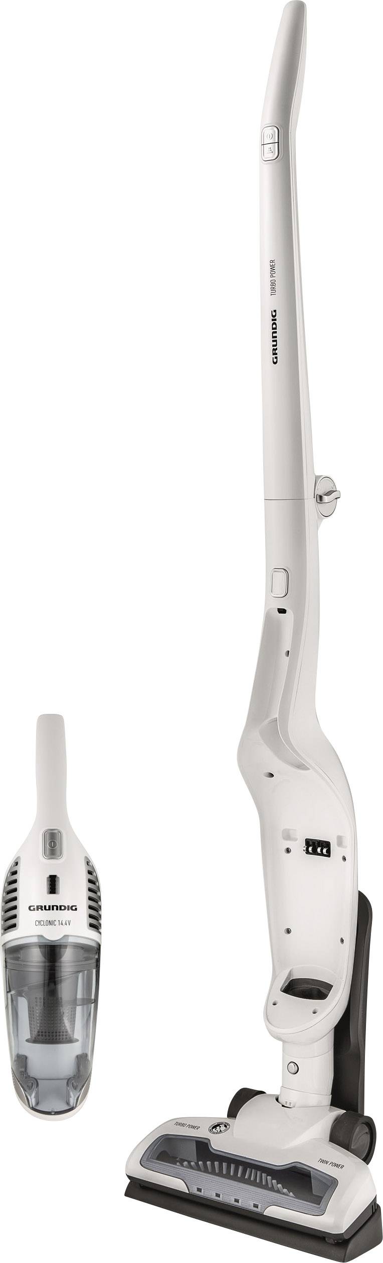 Grundig VCH 9630 Akku-Handstaubsauger 14.4V motorbetriebene Saugbürste