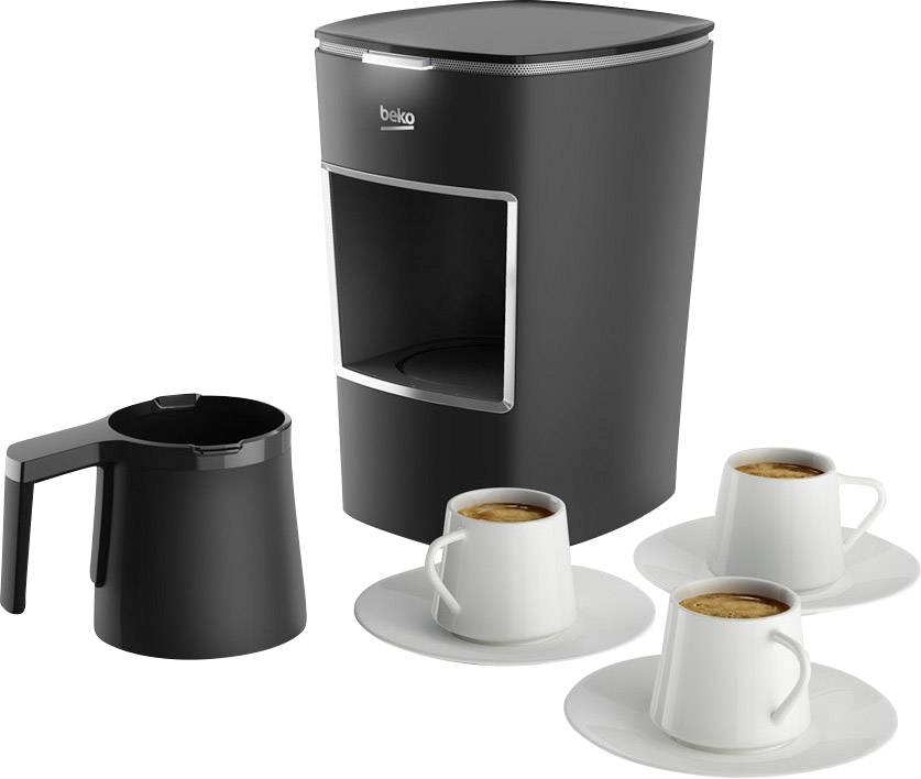 Grundig BKK 2113 Mokka-Kaffeemaschine Weiß, Schwarz