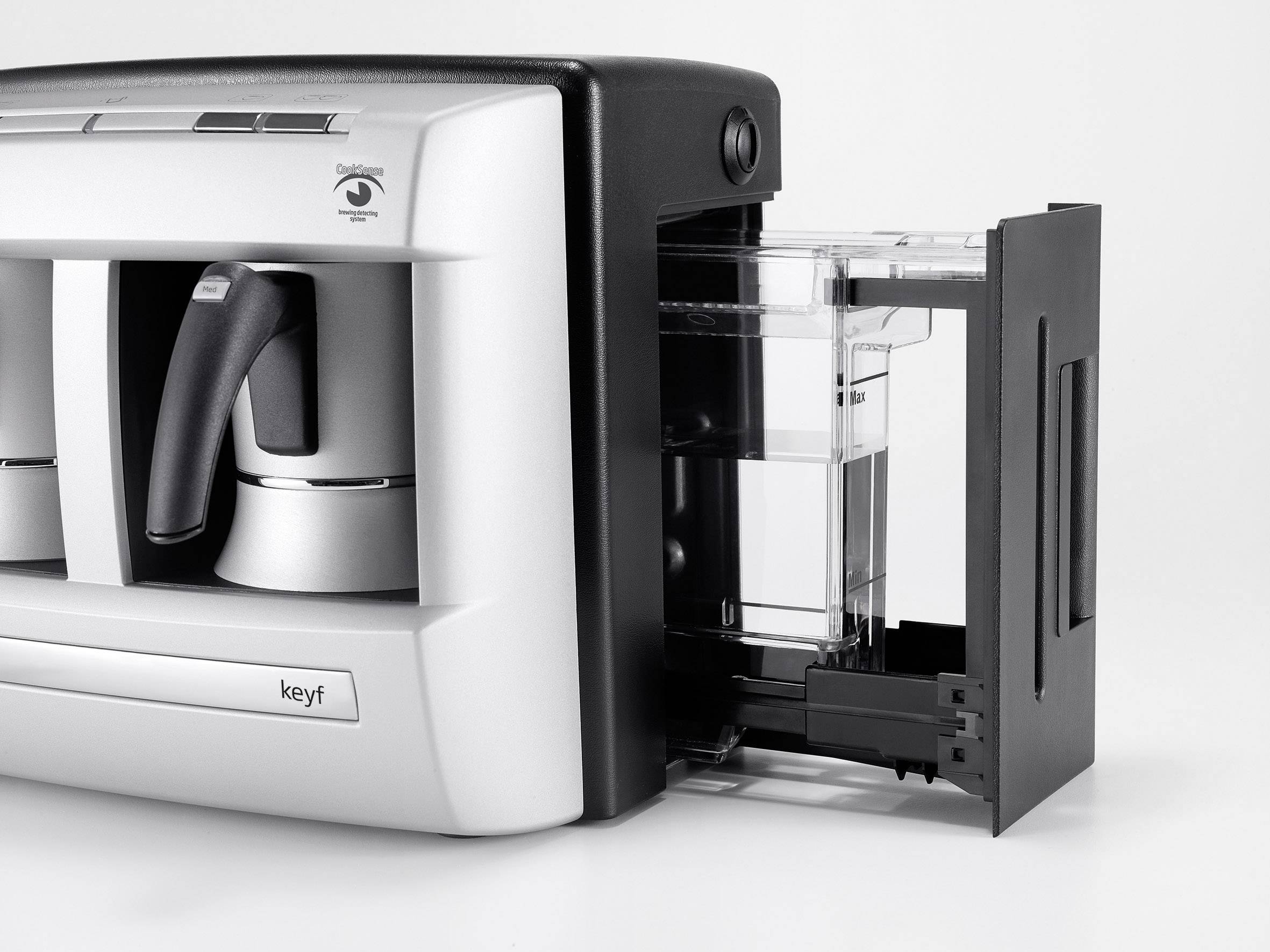 Grundig BKK 2113 Mokka-Kaffeemaschine Weiß, Schwarz