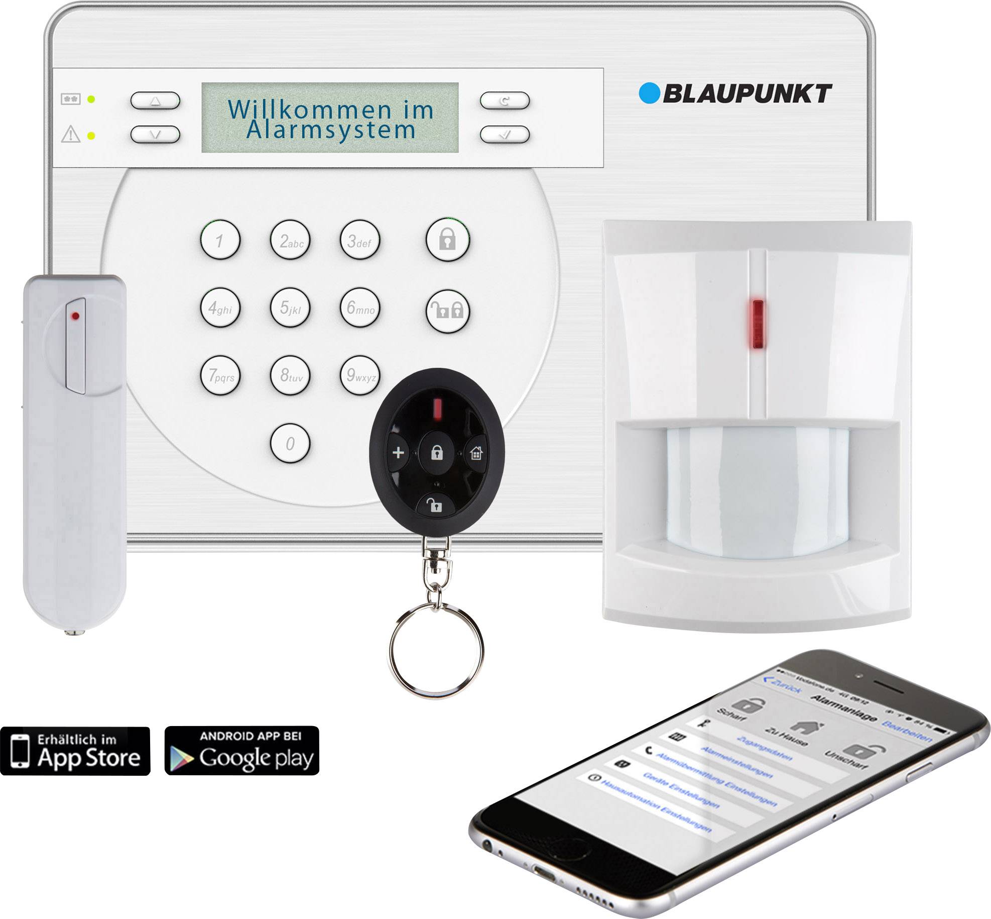 Blaupunkt SA2900R Funk-Alarmanlagen-Set SA-Serie