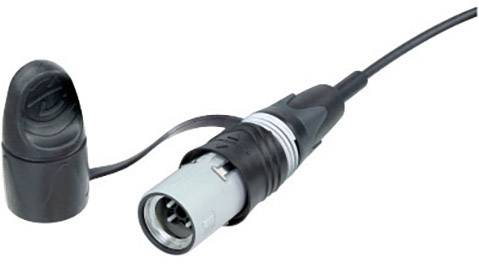 Neutrik NKO4M-L-0-10 Glasfaser LWL Anschlusskabel 10.00m Schwarz, Weiß [1x LC-Stecker - 1x offene Kabelenden]