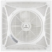 Westinghouse Windsquare Deckenventilator (L x B x H) 60 x 60 x 21 cm Flügelfarbe: Weiß Gehäusefarb