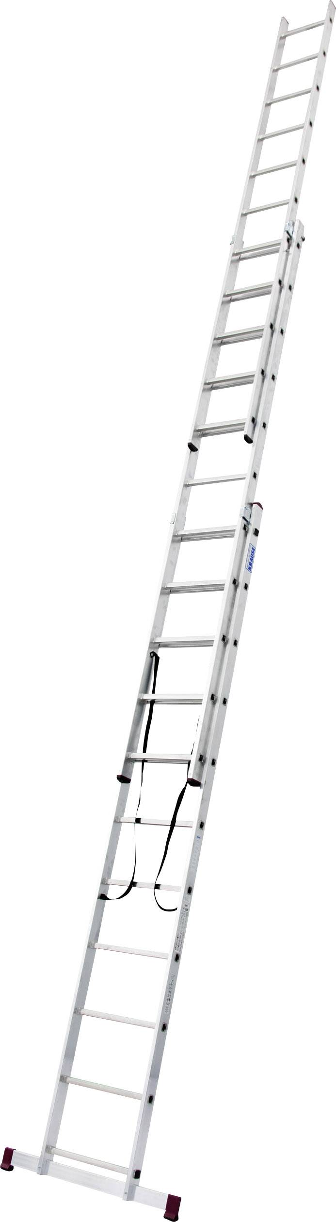Krause CORDA 030429 Aluminium Multifunktionsleiter inkl. Traverse Arbeitshöhe (max.): 7.25m Aluminium DIN EN 131 18kg