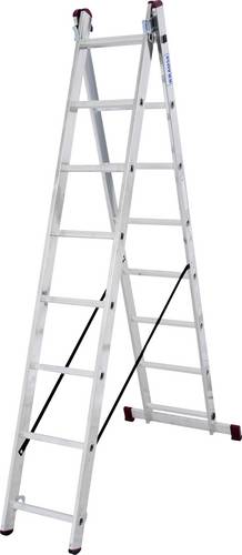 KRAUSE Doppelleiter "Corda" 2x8 Sprossen