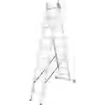 Krause 129475 Aluminium Multifunktionsleiter inkl. Traverse Arbeitshöhe (max.): 5.25m Aluminium DIN EN 131 9.7kg Krause 129475 Aluminium Multifunktionsleiter inkl. Traverse Arbeitshöhe (max.): 5.25m Aluminium DIN EN 131 9.7kg