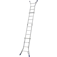 Krause 133953 Aluminium Teleskopleiter Arbeitshöhe (max.): 5m Aluminium DIN EN 131 15.5kg Krause 133953 Aluminium Teleskopleiter Arbeitshöhe (max.): 5m Aluminium DIN EN 131 15.5kg