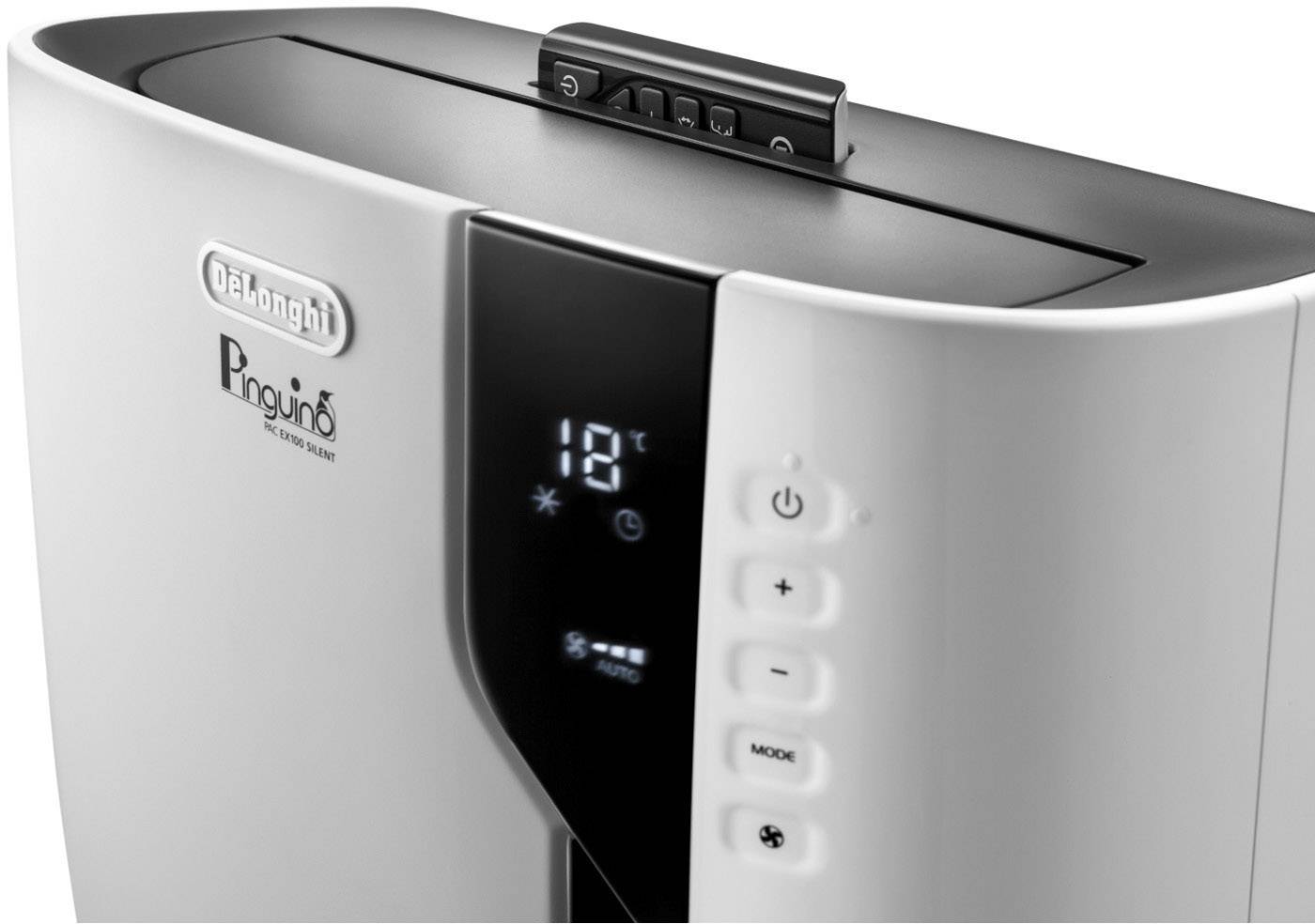 DeLonghi PAC EX 100 Silent Monoblock-Klimagerät EEK: A++ (A+++ - D) 2500 W 110 m³ Weiß