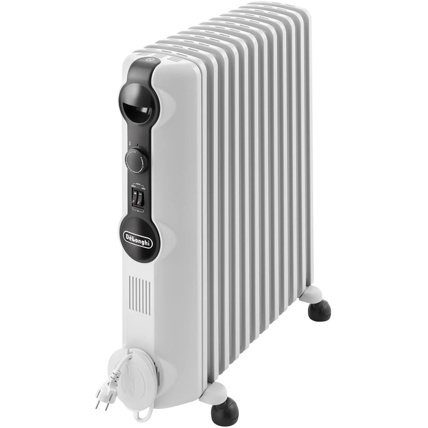 DeLonghi 0185392305 Ölradiator TRRS 1225 75m³ 1100 W, 1500 W, 2500W Weiß DeLonghi 0185392305 Ölradiator TRRS 1225 75m³ 1100 W, 1500 W, 2500W Weiß