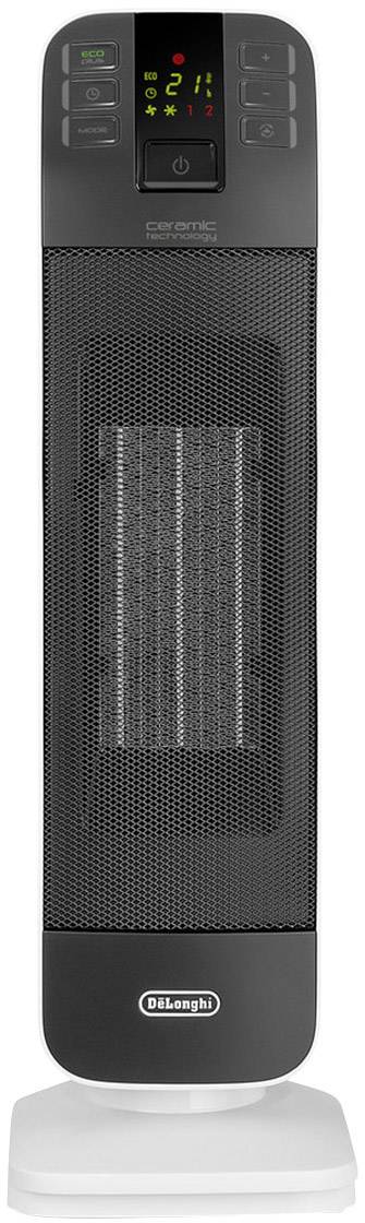 DeLonghi 0114662000 Keramik-Heizlüfter HFX65V20 60 m³ Schwarz, Grau