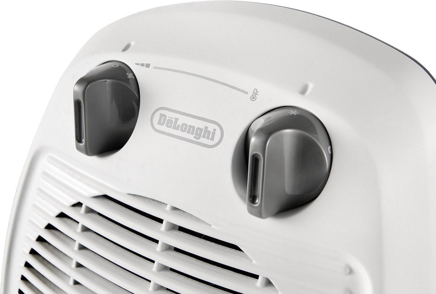 DeLonghi 0114561002 Heizlüfter HVA3220 60 m³ Weiß, Grau