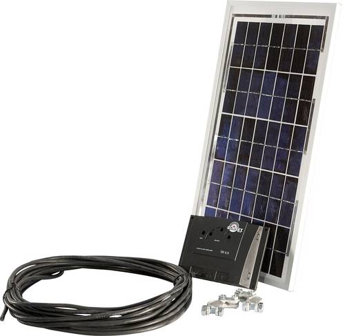 Sunset PV 10 10410 Solar-Set 10 Wp inkl. Anschlusskabel, inkl. Laderegler