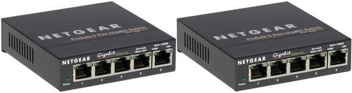 Netgear GS105GE network Switch 5 Port 1 GBit/s 2 pc(s)