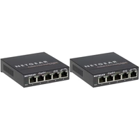 Netgear GS105GE Netzwerk Switch 5 Port 1 GBit/s 2St. Netgear GS105GE Netzwerk Switch 5 Port 1 GBit/s 2St.