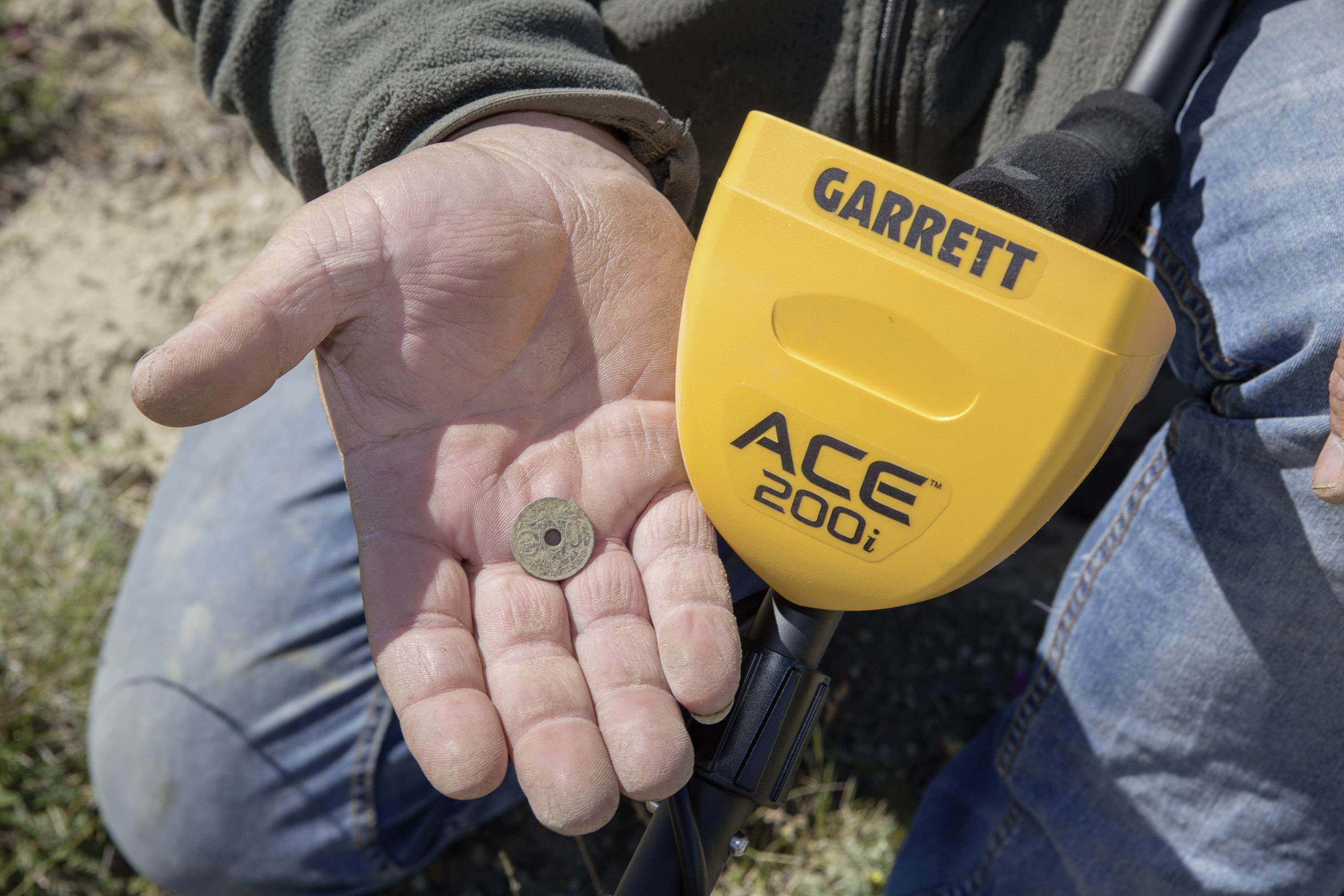 Garrett ACE200i Metalldetektor Suchtiefe (max.) 100cm digital, akustisch 1141370