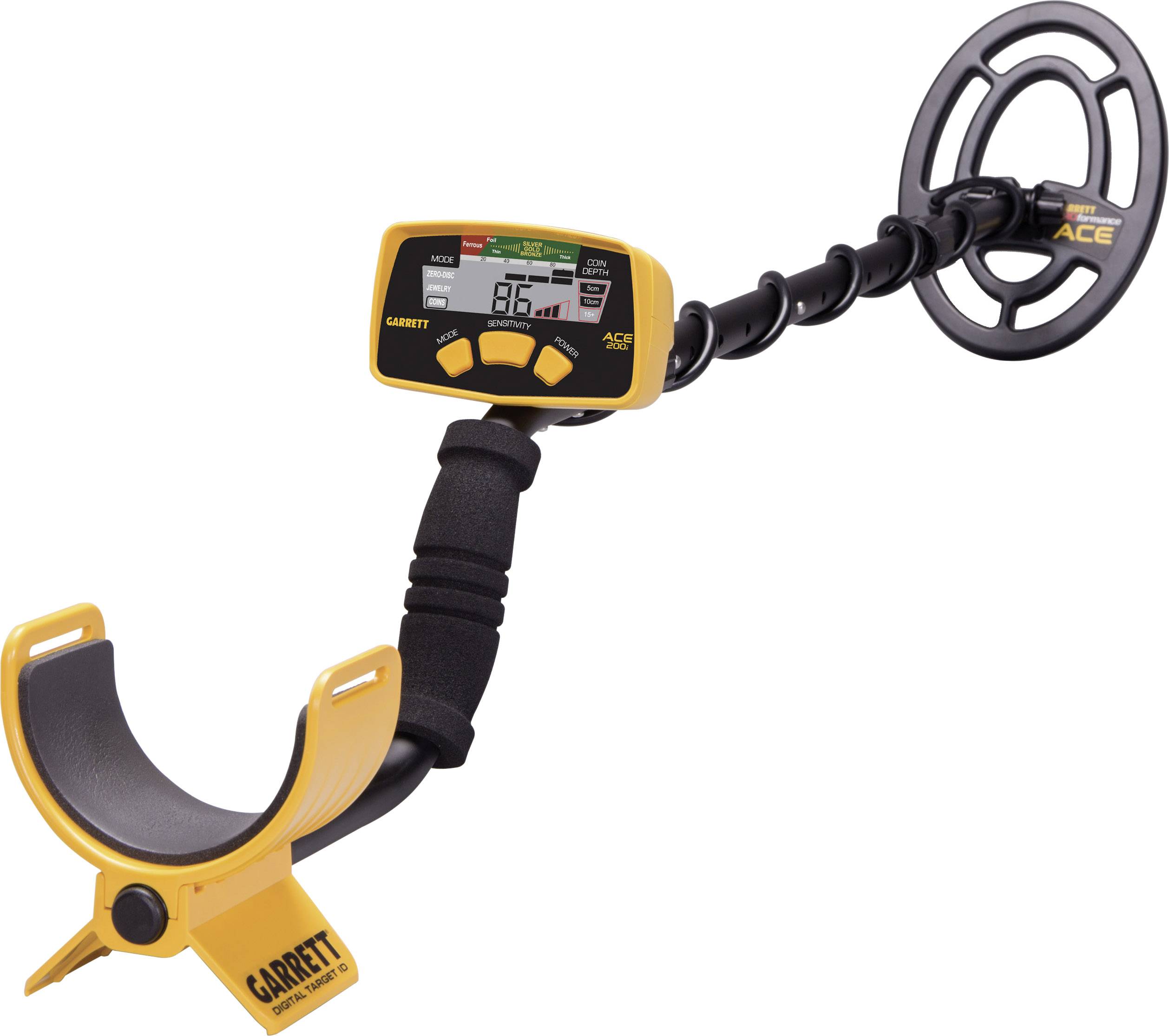 Garrett ACE200i Metalldetektor Suchtiefe (max.) 100cm digital, akustisch 1141370