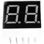 TRU Components 7-Segment-Anzeige Rot 10.20mm 2V Ziffernanzahl: 2 TRU-7S2-40RAG TRU Components 7-Segment-Anzeige Rot 10.20mm 2V Ziffernanzahl: 2 TRU-7S2-40RAG