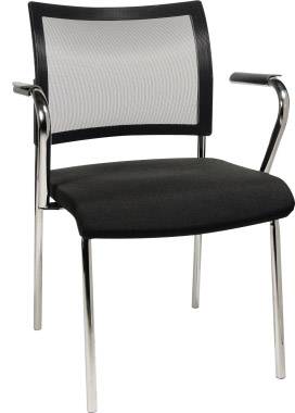 Topstar Besucherstuhl Visit 10 Net Schwarz NV29AG200 N/A 1 St.