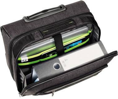 Hama est. 1923 Frankfurt Business Trolley - Notebook-Tasche - 40 cm (15.6) - Asphaltgrau