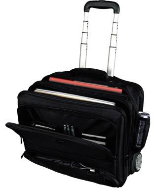 LIGHTPAK® Notebooktrolley SKY 43 x 38 x 21 cm (B x H x T) Nylon schwarz