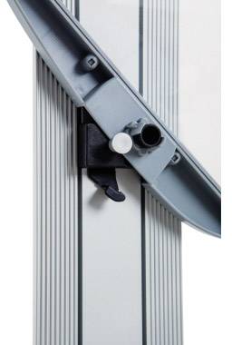 Paperflow 4.24X32TM.35 Prospektständer Aluminium DIN A4 Anzahl der Fächer 4 1 St. (B x H x T) 330 x 1678 x 385 mm