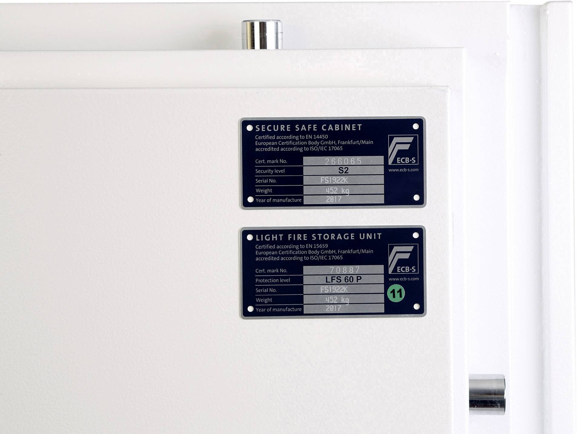 Phoenix FS1922K Fire Commander PRO Feuerschutztresor feuerfest Schlüsselschloss